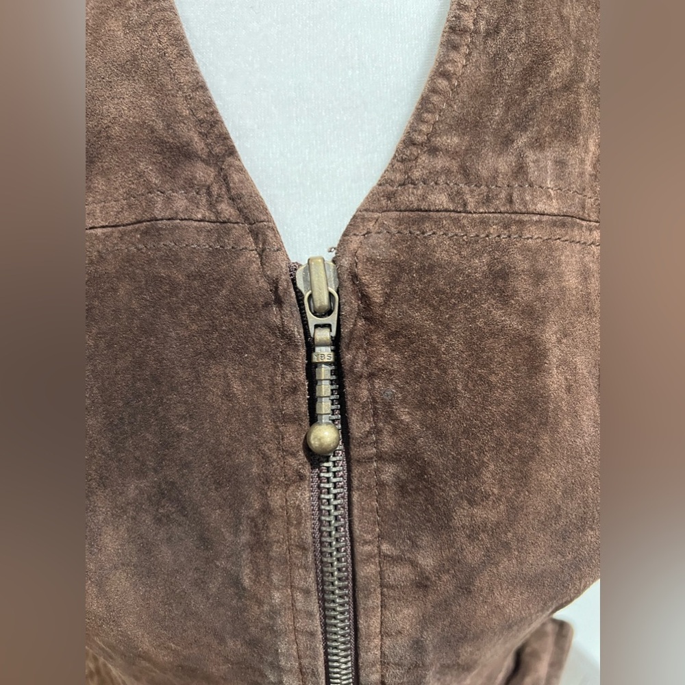 Faded Glory Vintage Genuine Leather Vest‎ - Picture 5 of 7